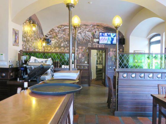 U tří růží Praha 店内