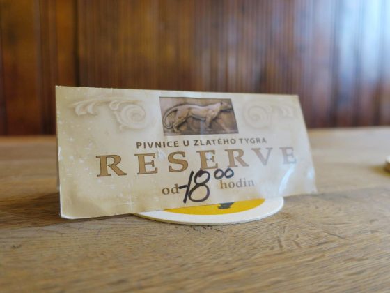 18時から予約席