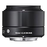 SIGMA 交換レンズ 19mm F2.8 DN Black マイクロフォーサーズ用 SIGMA 交換レンズ 19mm F2.8 DN Black マイクロフォーサーズ用