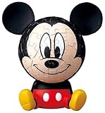 3D球体パズル ビッグフェイスミニ ディズニー 60ラージピース ミッキーマウス (直径約7.6cm) 3D球体パズル ビッグフェイスミニ ディズニー 60ラージピース ミッキーマウス (直径約7.6cm)