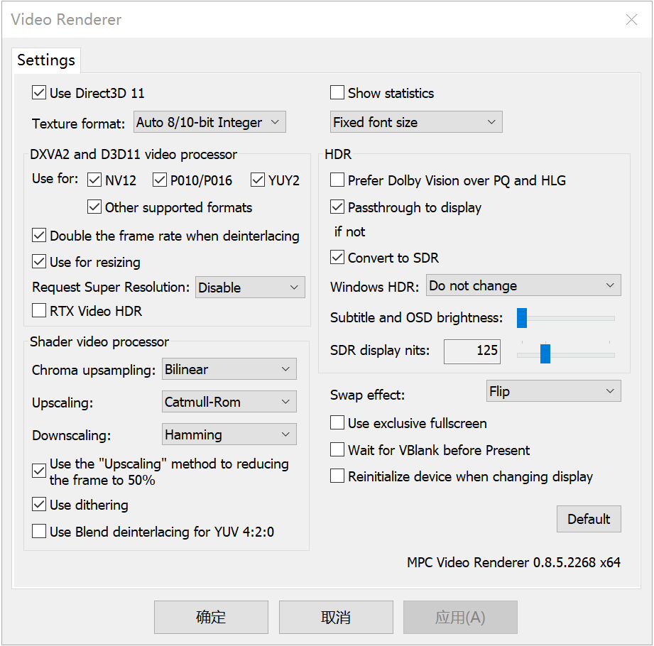 MPC Video Renderer 0.8.5.2268 - Free Download
