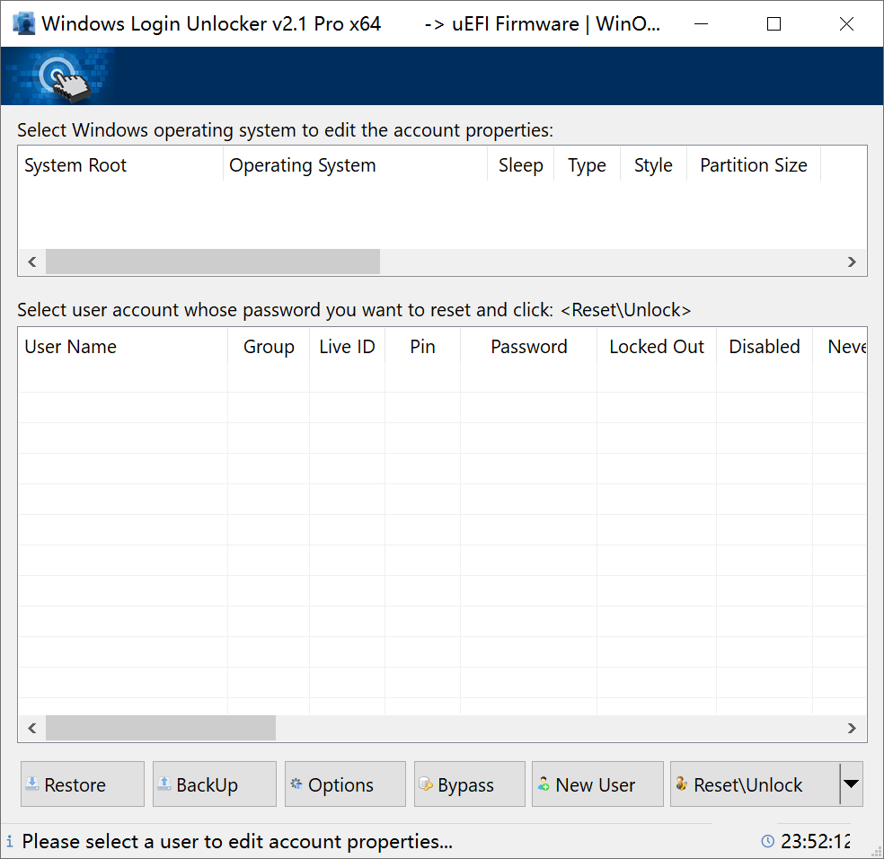 Windows Login Unlocker Pro 2.1 - Free Download