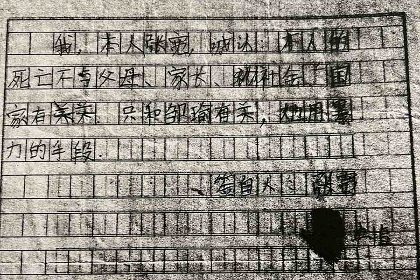 小学生张宽案庭审直击:删除的监控,“丢失”的遗书