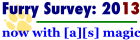 Furry Survey. Be Counted. survey banner