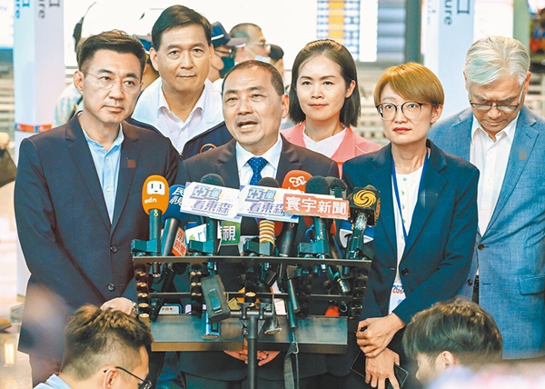 江启臣任新一届台立法机构副负责人