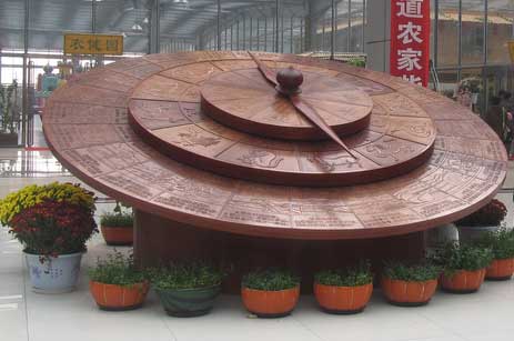 Chinese Farm & 24 Season Clock