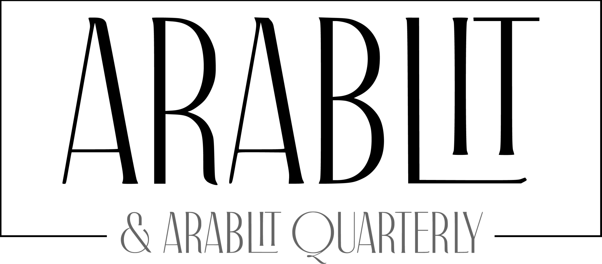 arablit-main ARABLIT & ARABLIT QUARTERLY