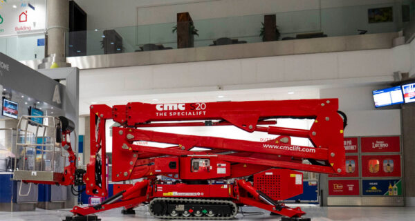 A maximum outreach of 10.4 metres at full load in the basket makes the S20 ideal for a wide range of applications. Image: CMC