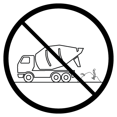 Как тъй без бетон?!