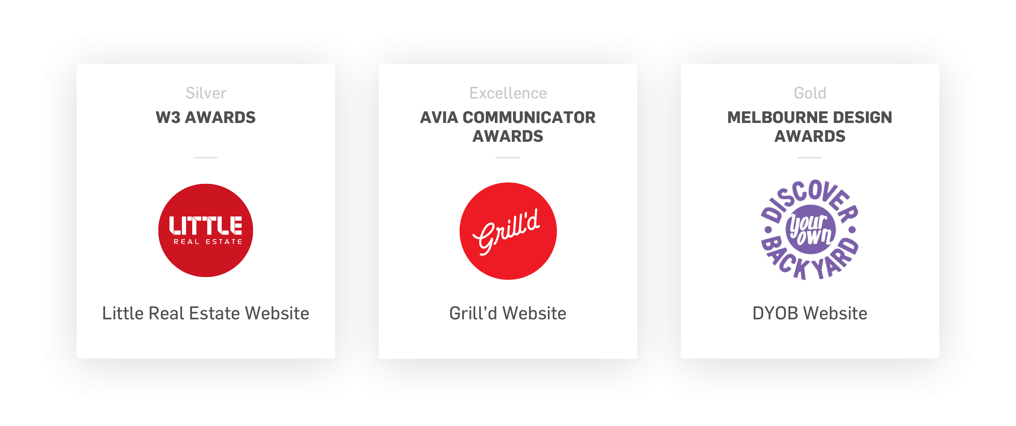 Evolution 7 - award winning websites