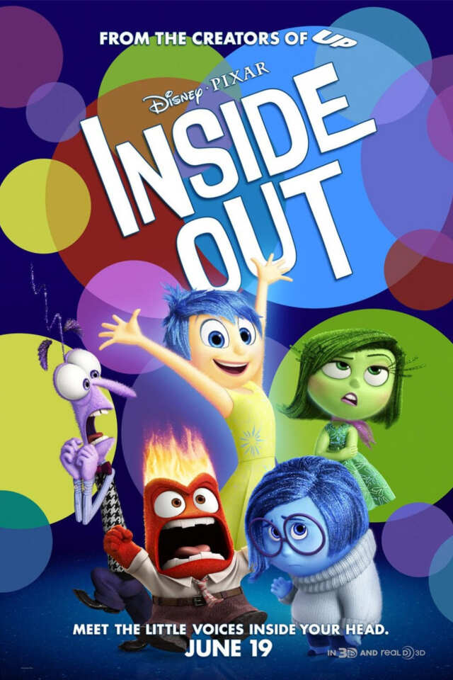Inside Out (2015) film Poster
