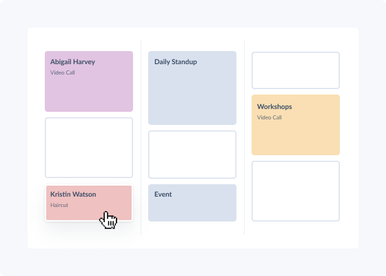 calendar auto updates customer appointments