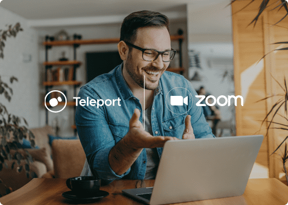 happy client using zoom and google meet via setmore