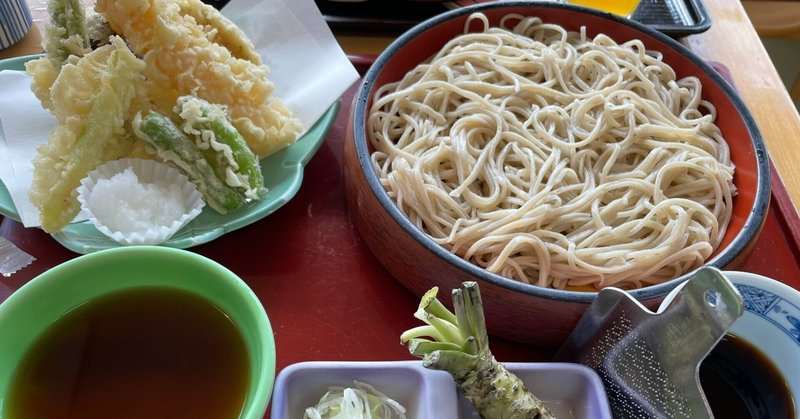 【福島市】「粋心庵 八幡」で天ぷら付きせいろを食べる