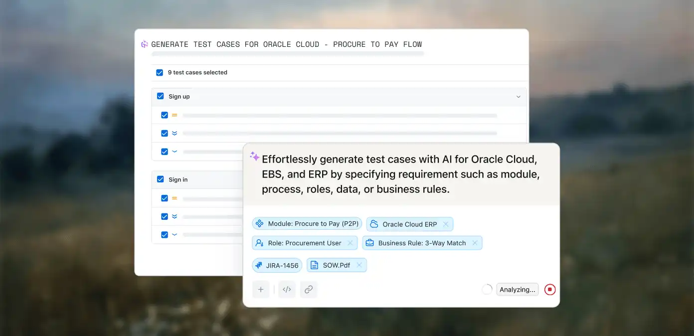 AI Agentic Oracle Test Creation
