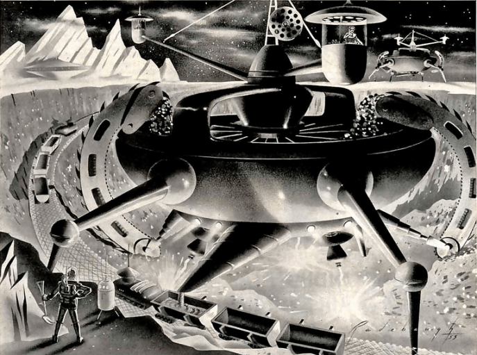 Radebaugh Illustratoin for NBM - 1954