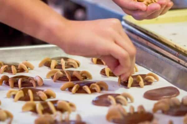 Bear Claw candy at the Sweet Palace