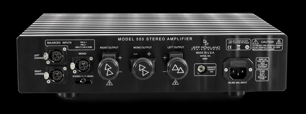 Jeff Rowland Design Group MODEL 555 At American Sound Distribution