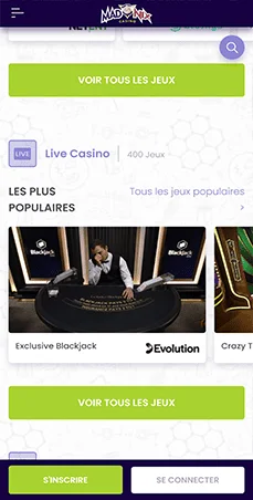 madnix casino delais de retrait