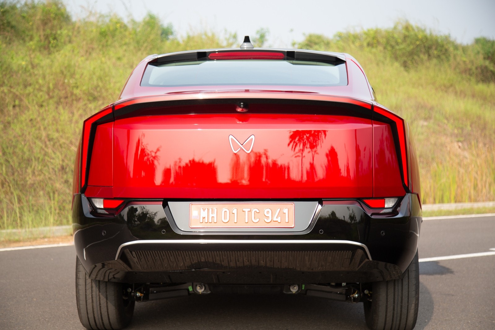 Mahindra XEV 9e Rear View Mahindra XEV 9e Rear View