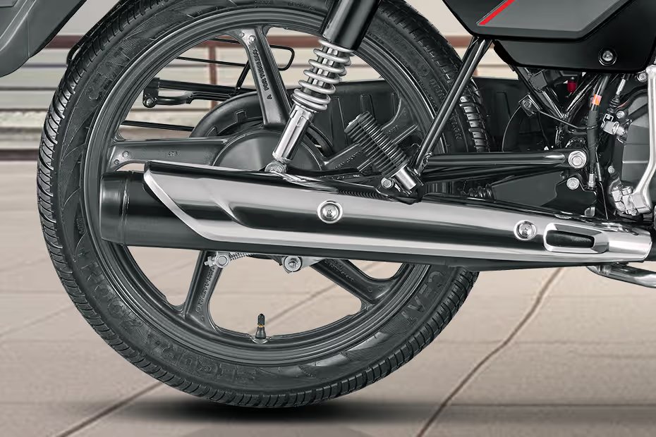 Hero Splendor Plus XTEC Exhaust View Hero Splendor Plus XTEC Exhaust View