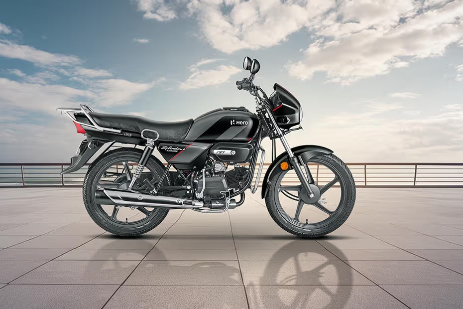 Hero Splendor Plus XTEC Right Side View Hero Splendor Plus XTEC Right Side View