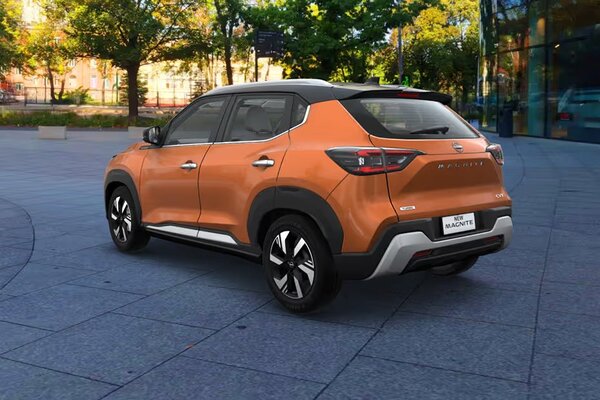 Nissan Magnite Rear Left View Nissan Magnite Rear Left View
