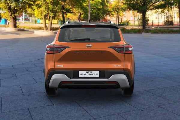 Nissan Magnite Rear View Nissan Magnite Rear View