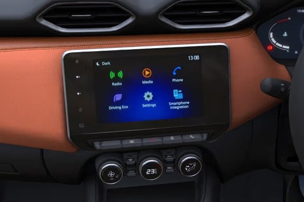 Nissan Magnite Infotainment System Main Menu Nissan Magnite Infotainment System Main Menu