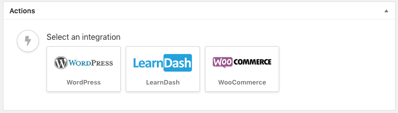 Choose a Recipe Integration