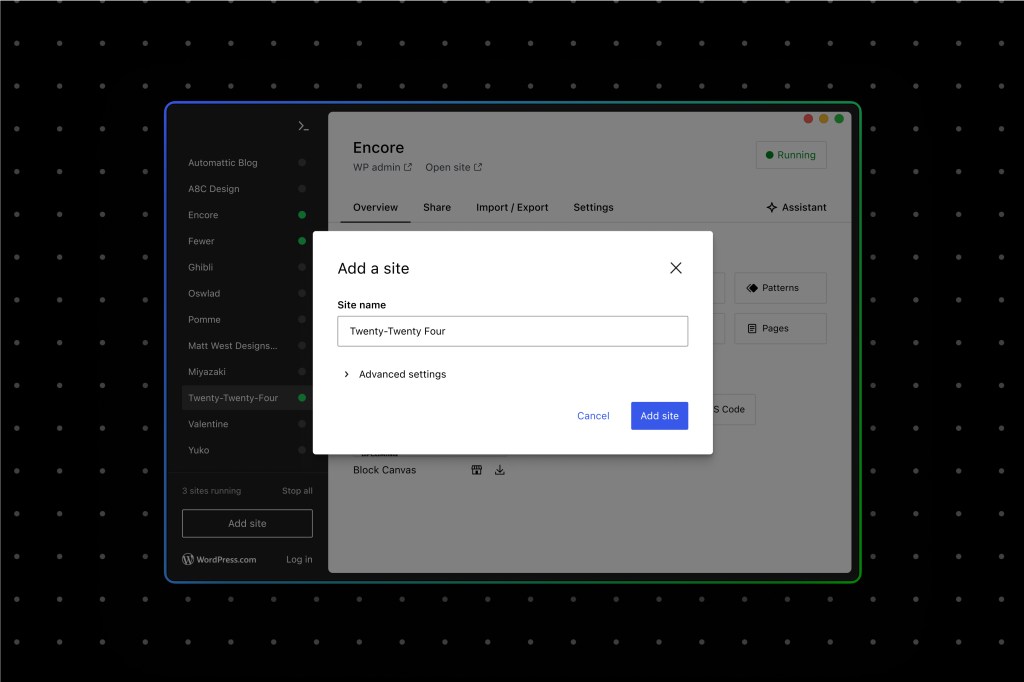 WordPress.com Studio asset