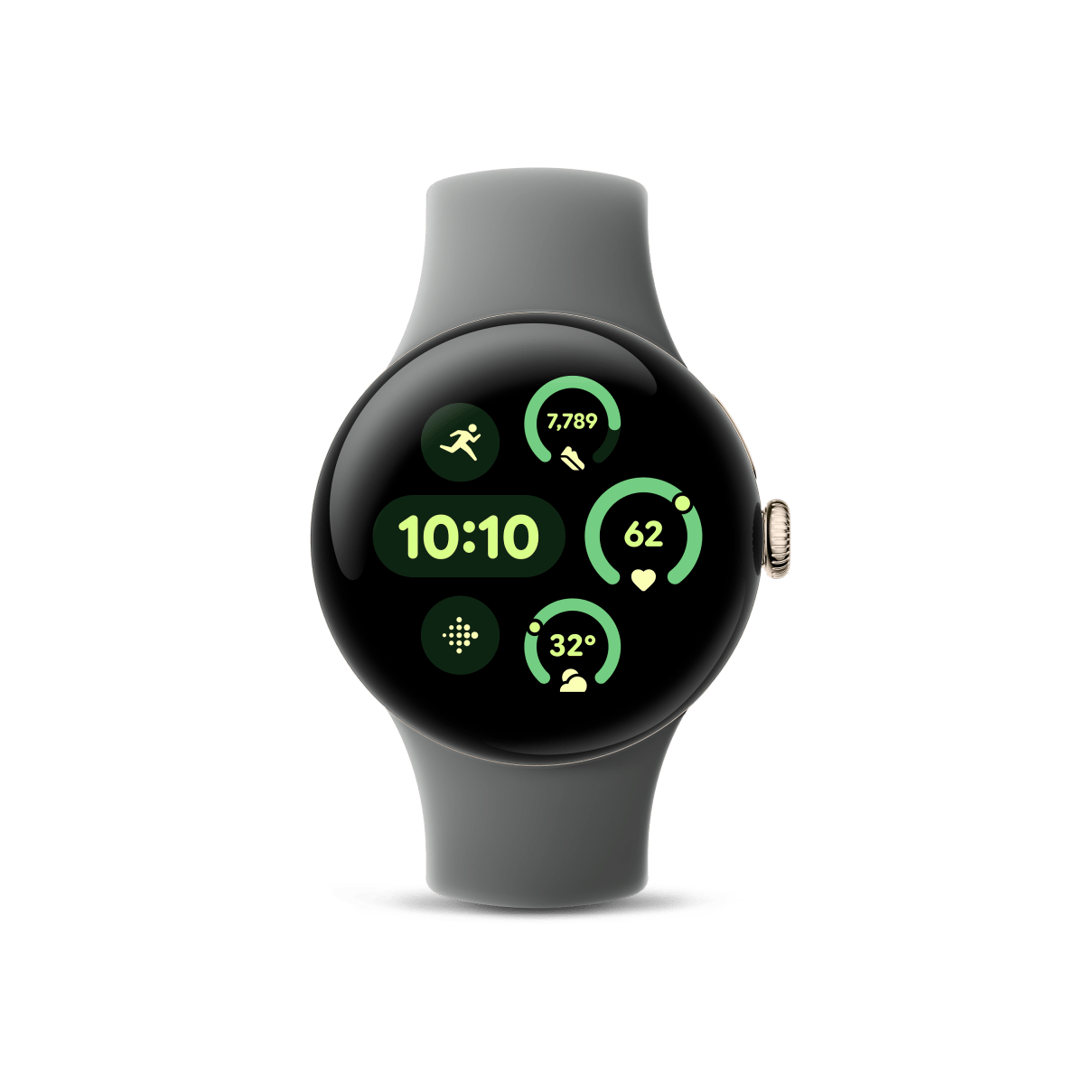 Pixel Watch 3 41mm Active Hazel Front