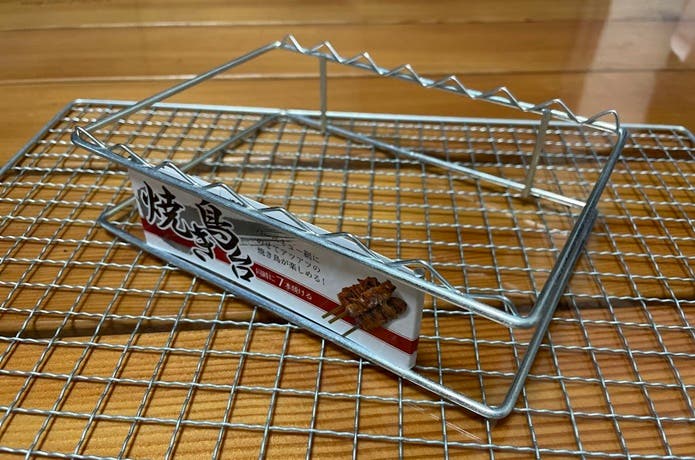 セリアの焼き鳥台