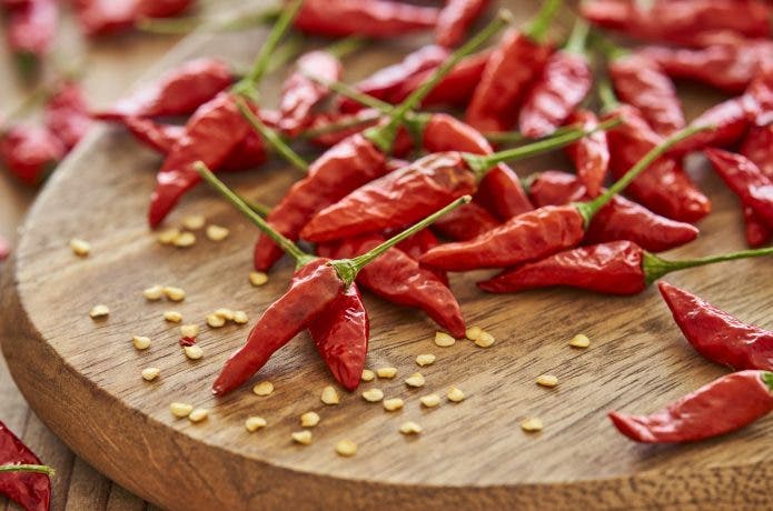 たくさんの唐辛子