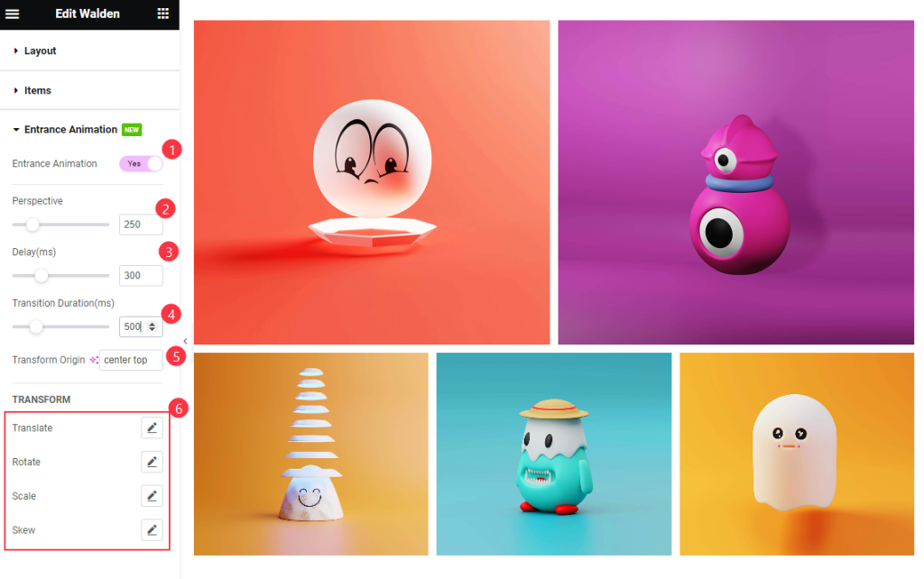 Entrance Animation 3 - BdThemes