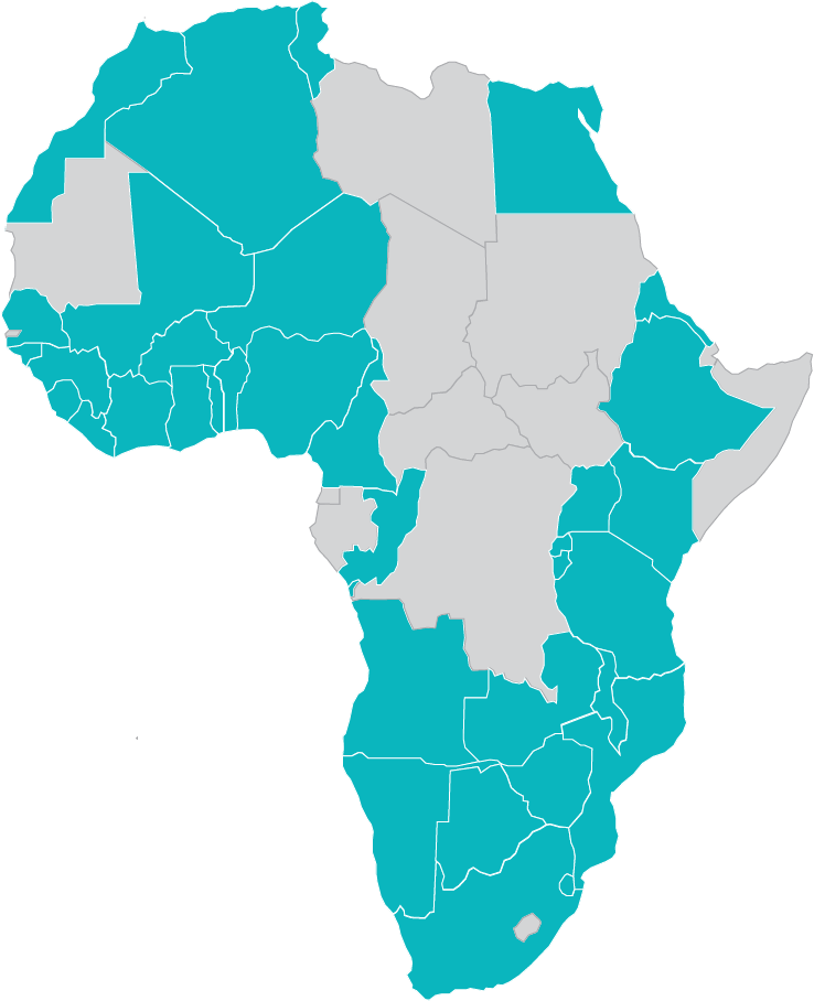 African Map Revised (1) Beem Africa Coverage Map
