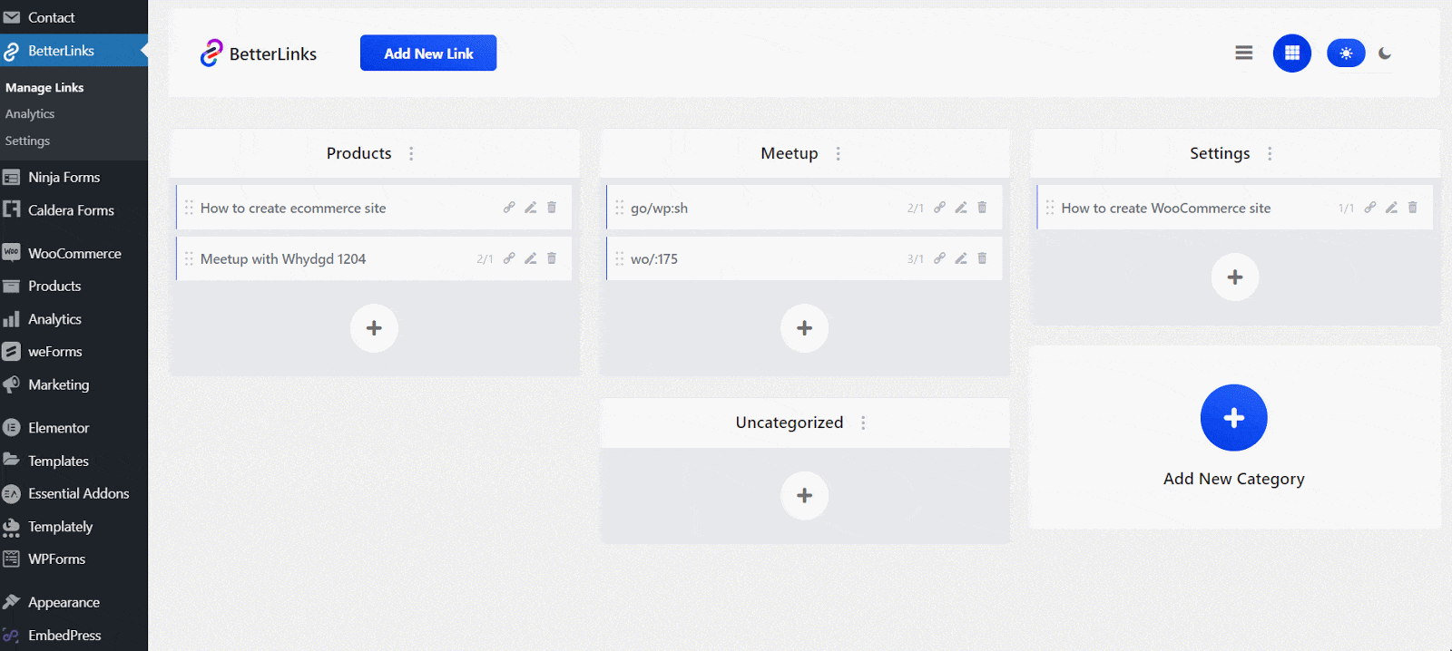 How To Enable Dark Mode Using BetterLinks? 2 enable dark mode