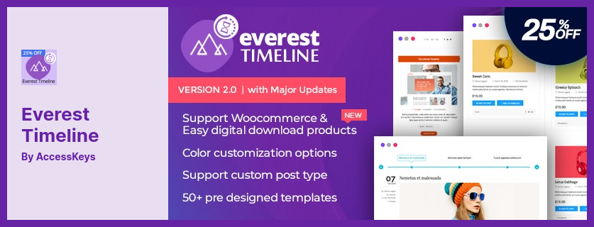 Everest Timeline Plugin - A Responsive WordPress Timeline Plugin