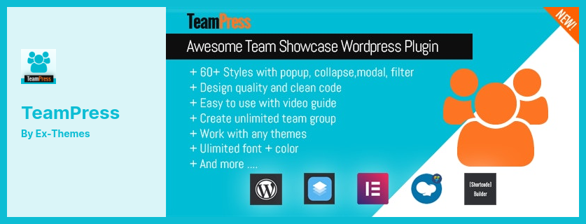 TeamPress Plugin - Team Members/staff Showcase Plugin for WordPress