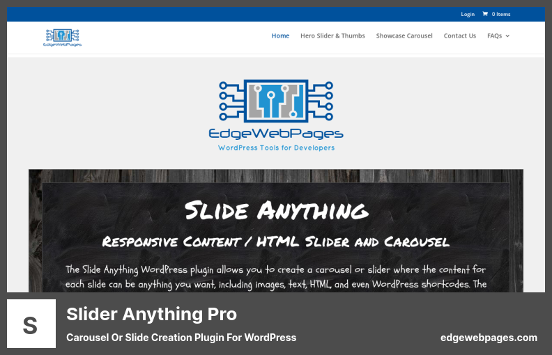 Slide Anything Plugin - Carousel or Slide Creation Plugin for WordPress