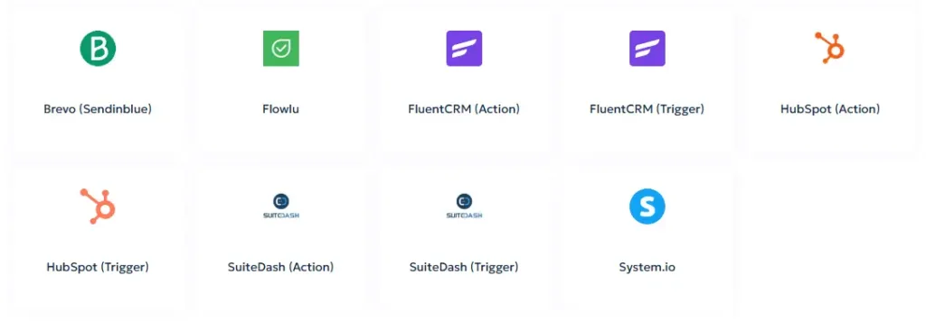 CRM-Integrationen in Bit Flows