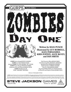 Title Page from GURPS Zombies - Day One
