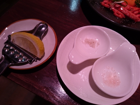 塩2種・レモン@焼肉ハヌル