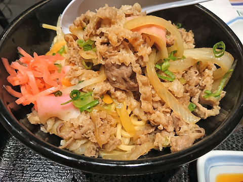 牛・がっつりまぜめん(レギュラー)@リンガーハット