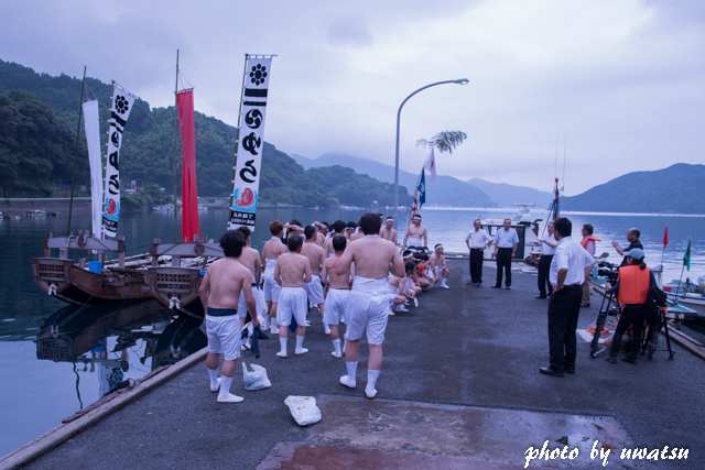由良神社のはだか祭 (2)