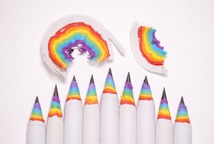 虹色鉛筆
