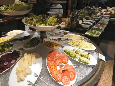 サラダバー@バルバッコア