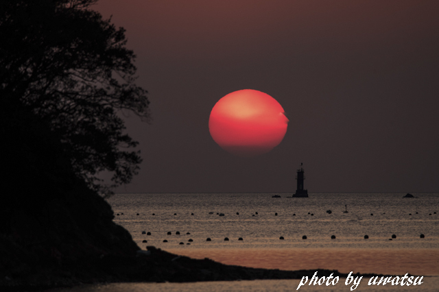 きのうの夕日 (2)