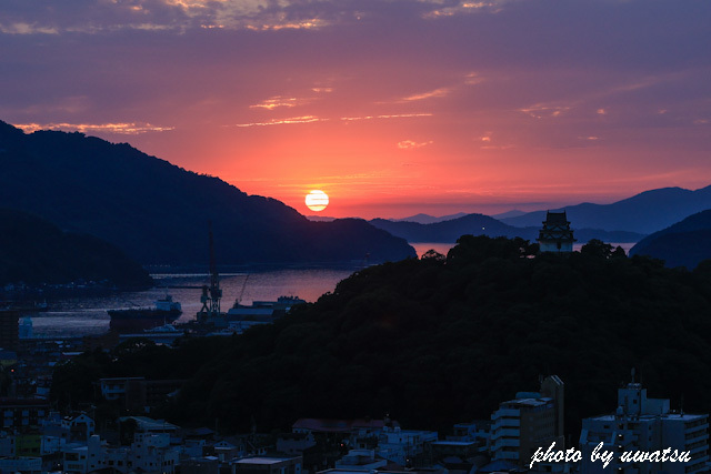 愛宕山夕景 (2)