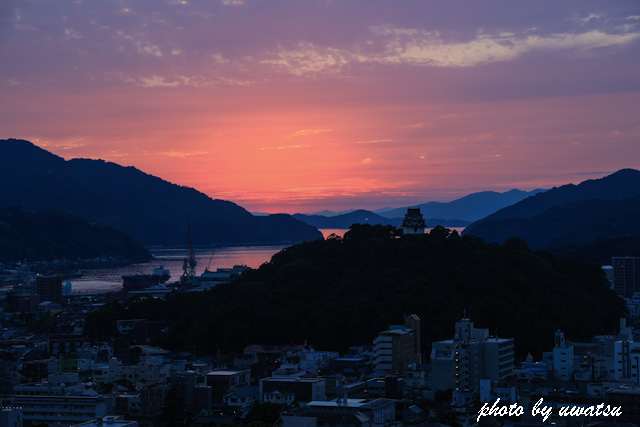 愛宕山夕景 (3)